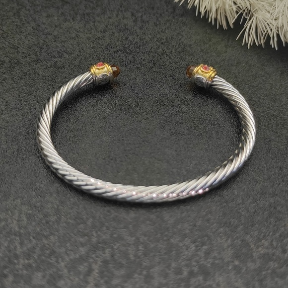David Yurman 5MM diamond bracelet - Picture 3 of 7